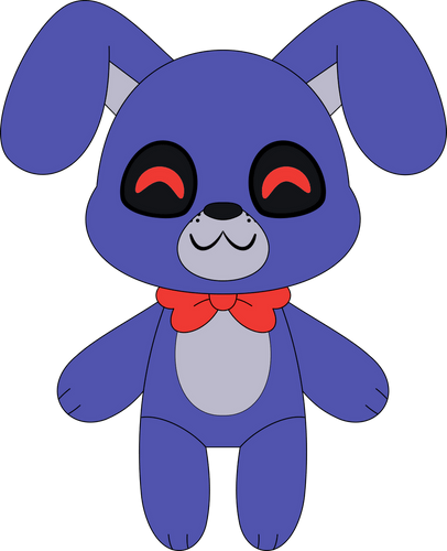 Concept of Chibi Bonnie Plush (9in)
