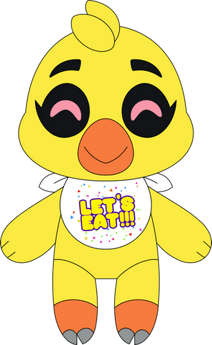 Concept of Chibi Chica Plush (9in)