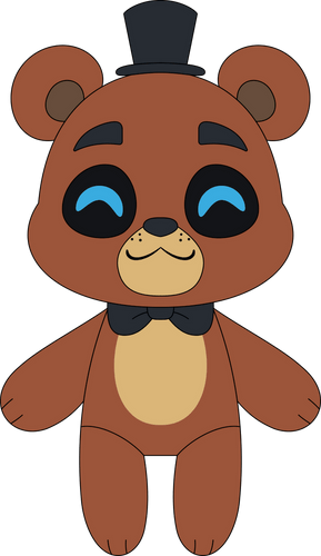 Concept of Chibi Freddy Plush (9in)
