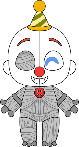 Concept of Ennard Chibi Plush (9in)