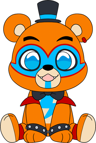 Concept of Glamrock Freddy Sit Plush (9in)