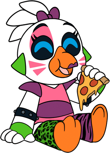 Concept of Glamrock Chica Pin