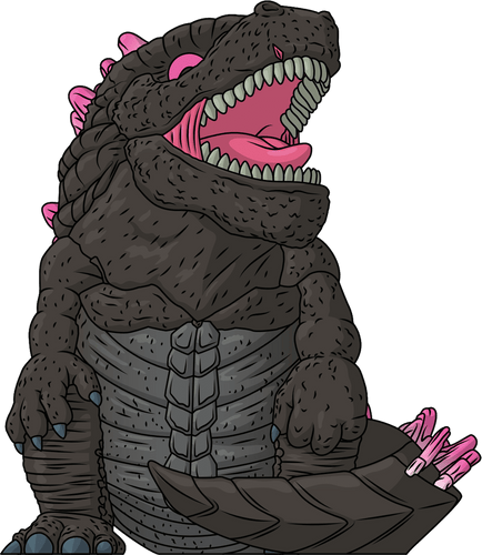 Concept of Evolved Godzilla