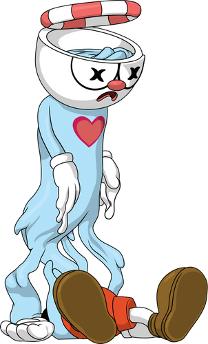 Concept of Ghost of Cuphead