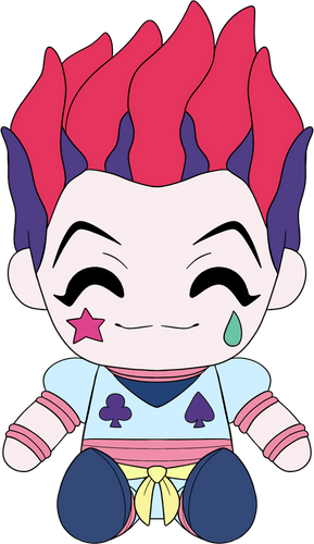 Concept of Hisoka Plush (9in)