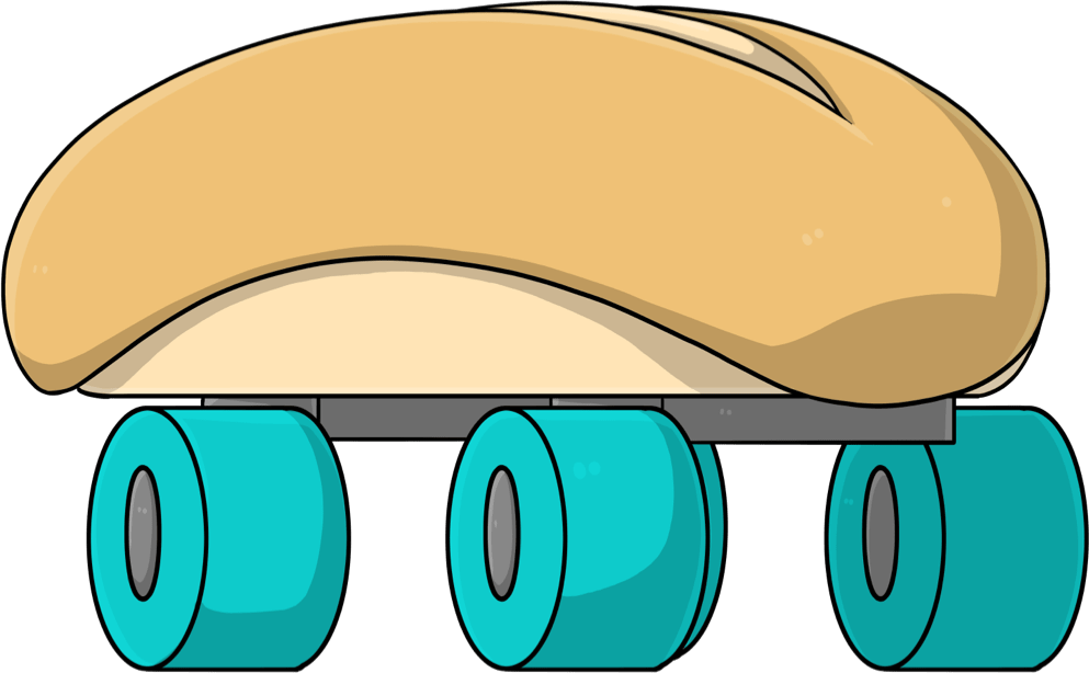 Breadskate Plush (1ft)