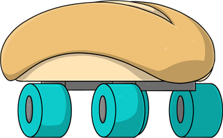 Breadskate Plush (1ft)