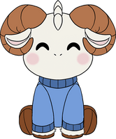 Jschlatt Ram Plush (1ft)