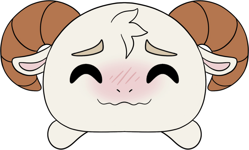 Concept of Rammie UWU Pillow (1ft)