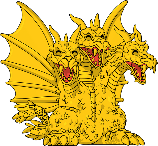 Concept of King Ghidorah