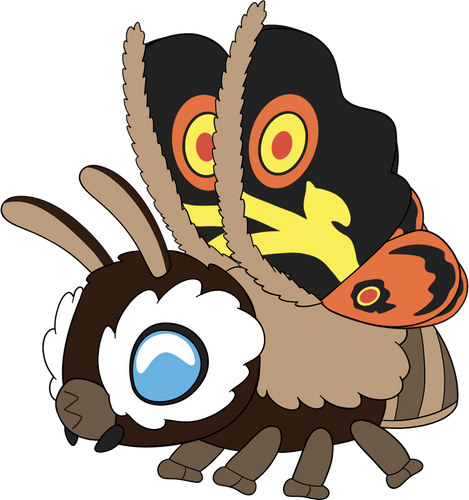 Concept of Mothra Plush (9in)