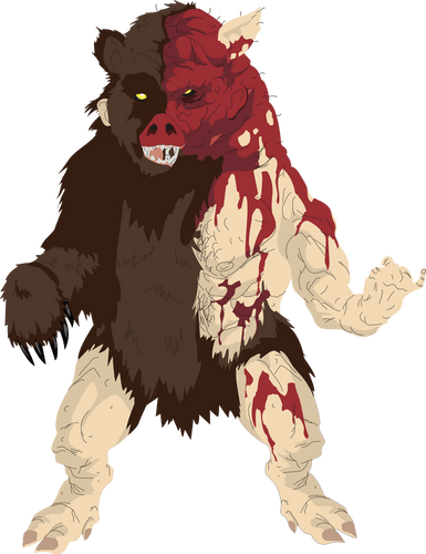 Concept of Manbearpig