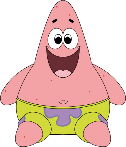 Concept of Patrick Sit Plush (9in)