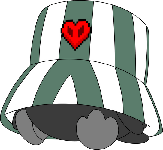 Ph1LzA Crow Hat Stickie (6in)