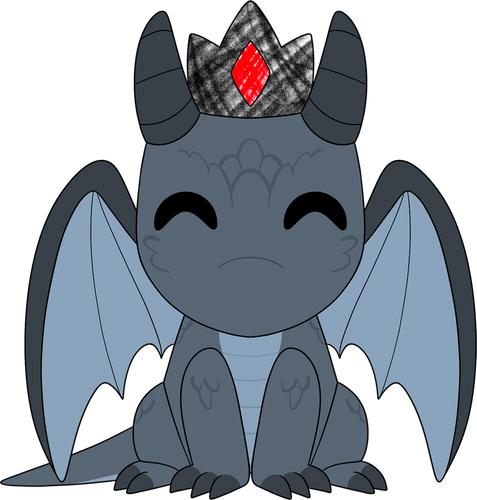 Concept of King Dragon Plush (9in)