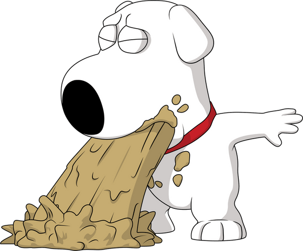 Concept of Puking Brian