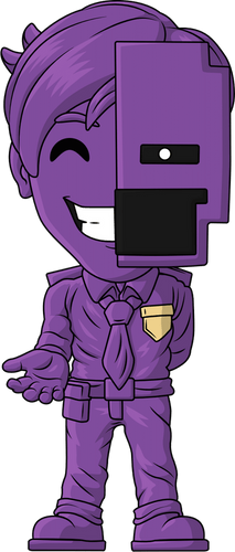 Concept of Purple Guy