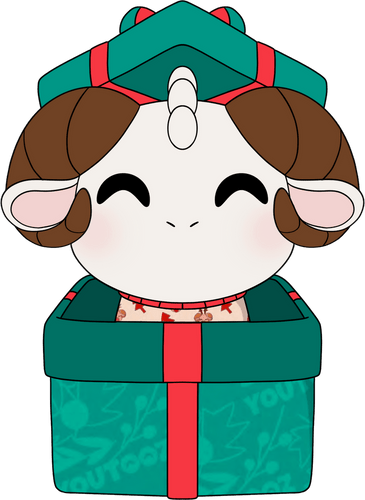 Concept of Rammie Christmas Morning (9in)