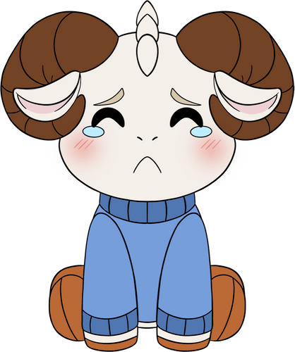 Concept of Rammie Crying (1ft)