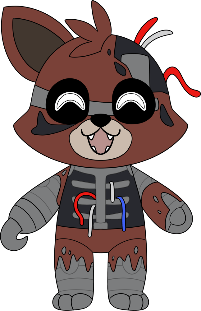 Ignited Foxy Plush (9in)