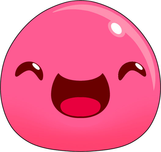 Concept of Pink Slime Stickie (6in)