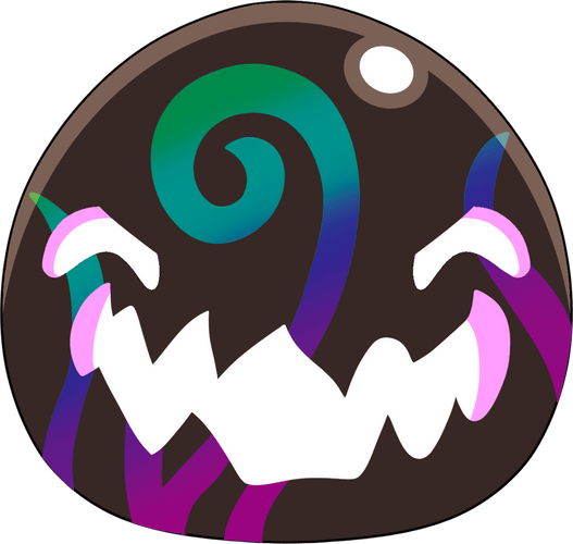 Concept of The Tarr Slime Stickie (6in)