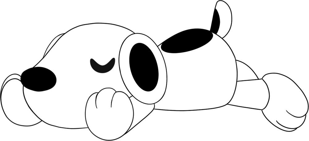 Concept of Snoopy Flop Plush (9in)