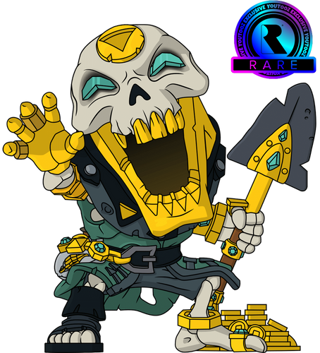 Concept of Gold Hoarder