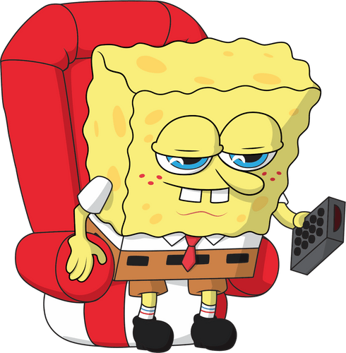 Concept of SpongeBob Heading Out