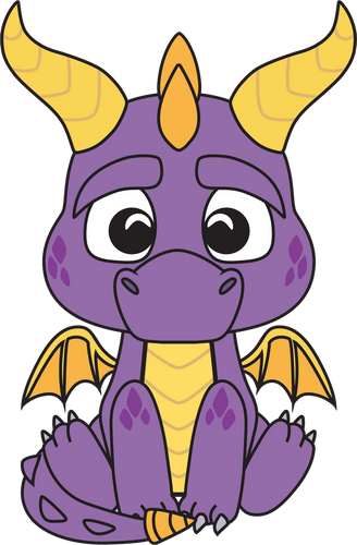 Concept of Spyro Plush (9in)