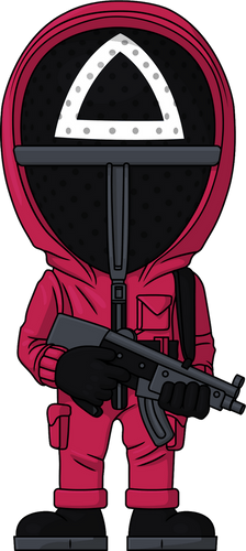 Concept of Masked Soldier