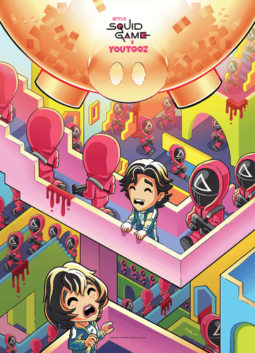 Concept of Squid Game Print