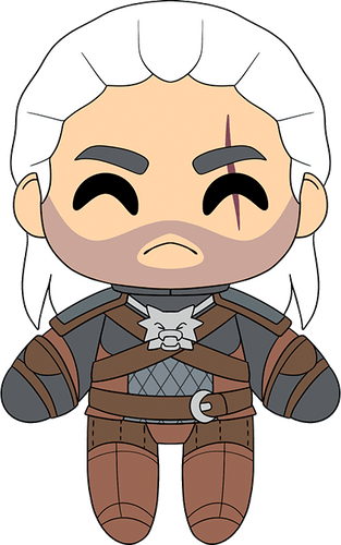 Concept of Geralt Plush (9in)