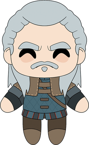 Concept of Vesemir Plush (9in)