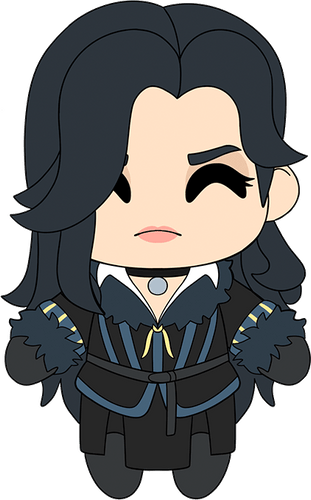 Concept of Yennefer Plush (9in)