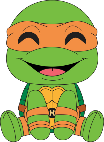Concept of Michelangelo Plush (9in)