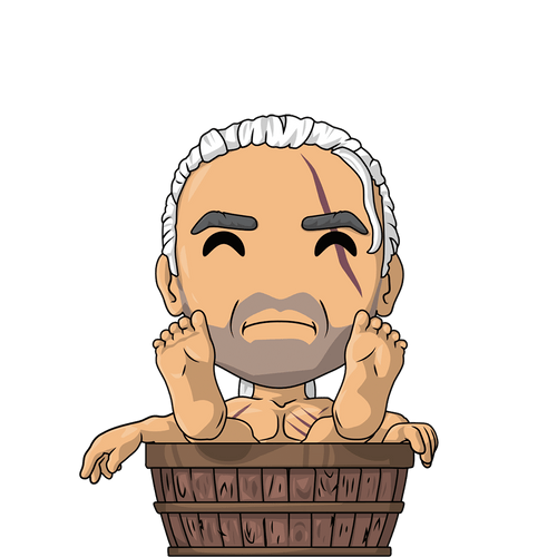 Concept of Bathtub Geralt
