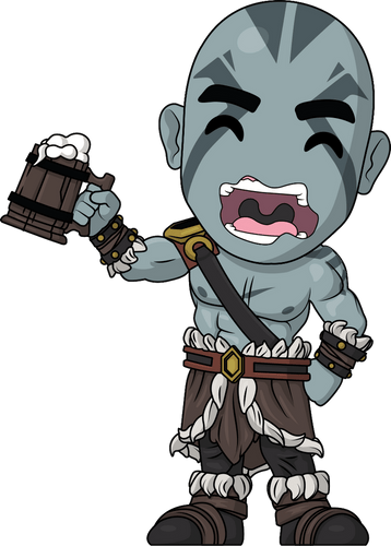 Concept of Grog Strongjaw
