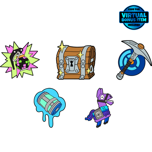 Concept of Fortnite Pin Set