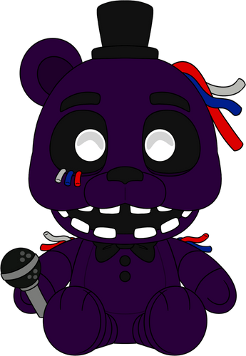 Concept of Shadow Freddy Plush (9in)