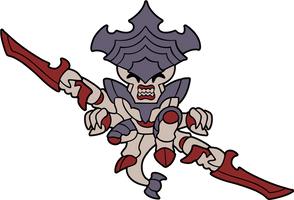 Tyranid Warrior Pin