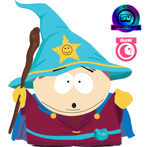 Concept of Glow In The Dark Grand Wizard King