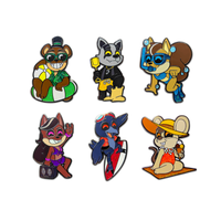 Popgoes Beach Pin Set