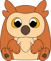 Owlbear Keychain Plush (5in)
