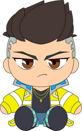 Concept of David Plush (9in)