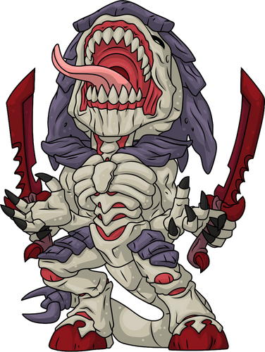 Concept of Tyranid Warrior