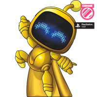 Gold Chrome Astro Bot