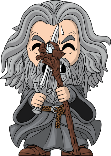 Concept of Gandalf The Grey