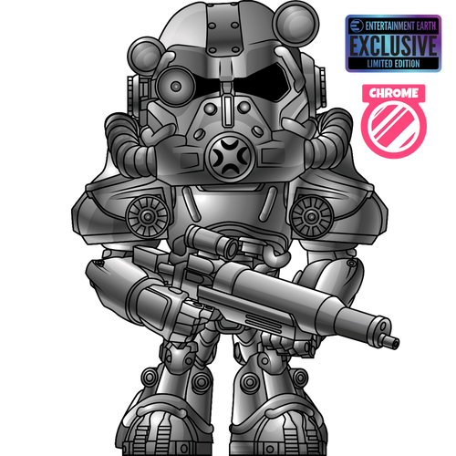 Concept of Chrome T-60 Power Armor
