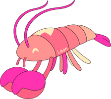 Leon the Lobster Plush (9in)